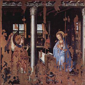 Antonello da Messina Annunciation Norge oil painting art